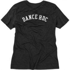 Ladies Relaxed Fit Super Soft Triblend V-Neck Tee