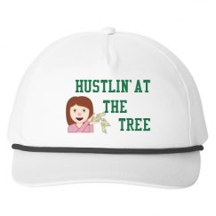 Snapback Five-Panel Rope Hat