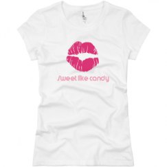 Ladies Slim Fit Basic Promo Jersey Tee