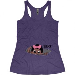 Ladies Slim Fit Super Soft Racerback Triblend Tank