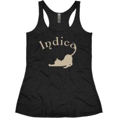 Ladies Slim Fit Super Soft Racerback Triblend Tank