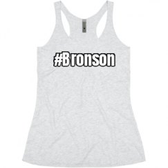 Ladies Slim Fit Super Soft Racerback Triblend Tank