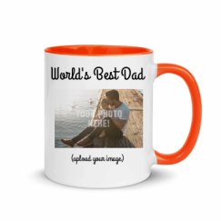 11oz Ceramic Mug with Color Inside