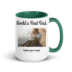 15oz Ceramic Mug with Color Inside