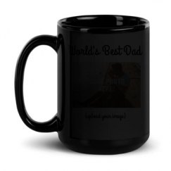 15oz Black Glossy Mug