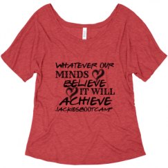 Ladies Flowy Slouchy Tee