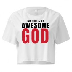 Ladies Festival Cali Crop Top Tee