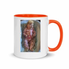 11oz Ceramic Mug with Color Inside