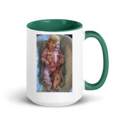 15oz Ceramic Mug with Color Inside