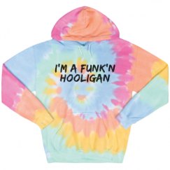 Unisex Tie-Dye Fleece Hoodie