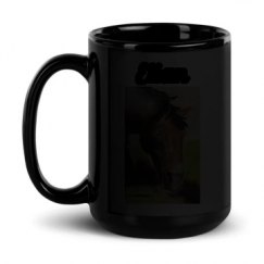 15oz Black Glossy Mug