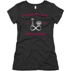 Ladies Slim Fit Super Soft Triblend Tee