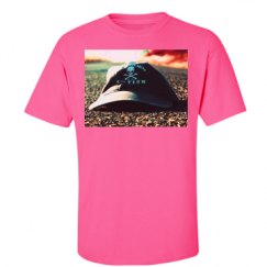 Unisex Ultra Cotton Safety Neon Crewneck Tee