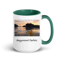 15oz Ceramic Mug with Color Inside
