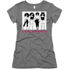 Ladies Slim Fit Super Soft Triblend Tee