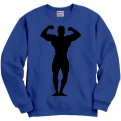 Unisex Film and Foil Crewneck Sweatshirt