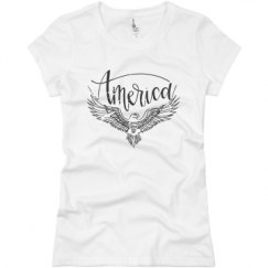 Ladies Slim Fit Basic Promo Jersey Tee