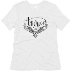 Ladies Relaxed Fit Super Soft Triblend Tee