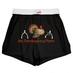 Slim Fit Cheer Shorts