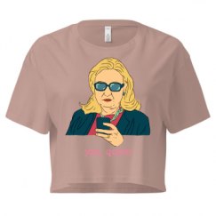 Ladies Festival Cali Crop Top Tee