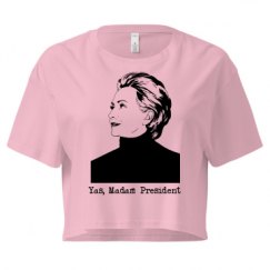 Ladies Festival Cali Crop Top Tee