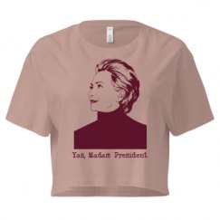 Ladies Festival Cali Crop Top Tee