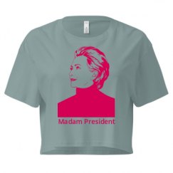 Ladies Festival Cali Crop Top Tee