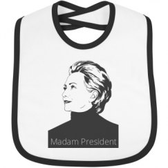 Infant Contrast Trim Bib