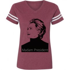 Ladies Relaxed Fit Vintage Sports Tee