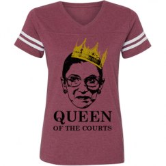 Ladies Relaxed Fit Vintage Sports Tee