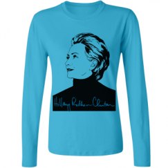 Ladies Relaxed Fit Basic Long Sleeve Tee