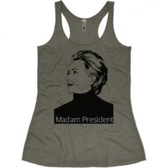 Ladies Slim Fit Super Soft Racerback Triblend Tank