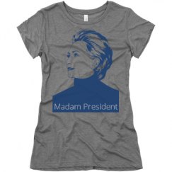 Ladies Slim Fit Super Soft Triblend Tee