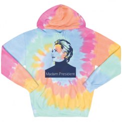Unisex Tie-Dye Fleece Hoodie