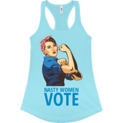 Ladies Slim Fit Racerback Tank Top