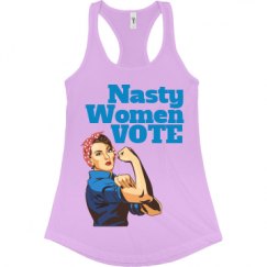 Ladies Slim Fit Racerback Tank Top