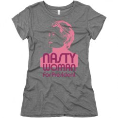 Ladies Slim Fit Super Soft Triblend Tee