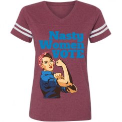 Ladies Relaxed Fit Vintage Sports Tee