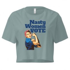 Ladies Festival Cali Crop Top Tee