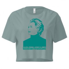 Ladies Festival Cali Crop Top Tee