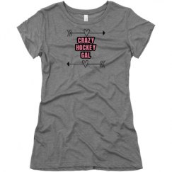 Ladies Slim Fit Super Soft Triblend Tee