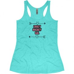 Ladies Slim Fit Super Soft Racerback Triblend Tank