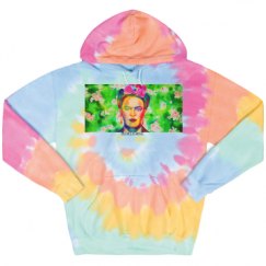 Unisex Tie-Dye Fleece Hoodie