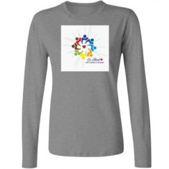 Ladies Relaxed Fit Basic Long Sleeve Tee