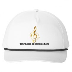 Snapback Five-Panel Rope Hat