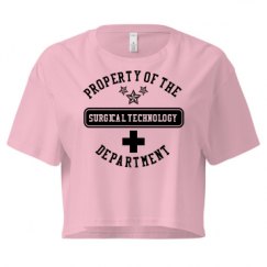 Ladies Festival Cali Crop Top Tee