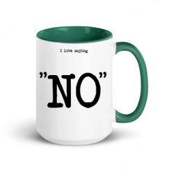 15oz Ceramic Mug with Color Inside