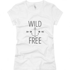Ladies Slim Fit Basic Promo Jersey Tee