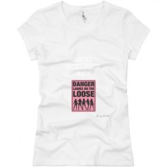 Ladies Slim Fit Basic Promo Jersey Tee