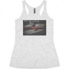 Ladies Slim Fit Super Soft Racerback Triblend Tank